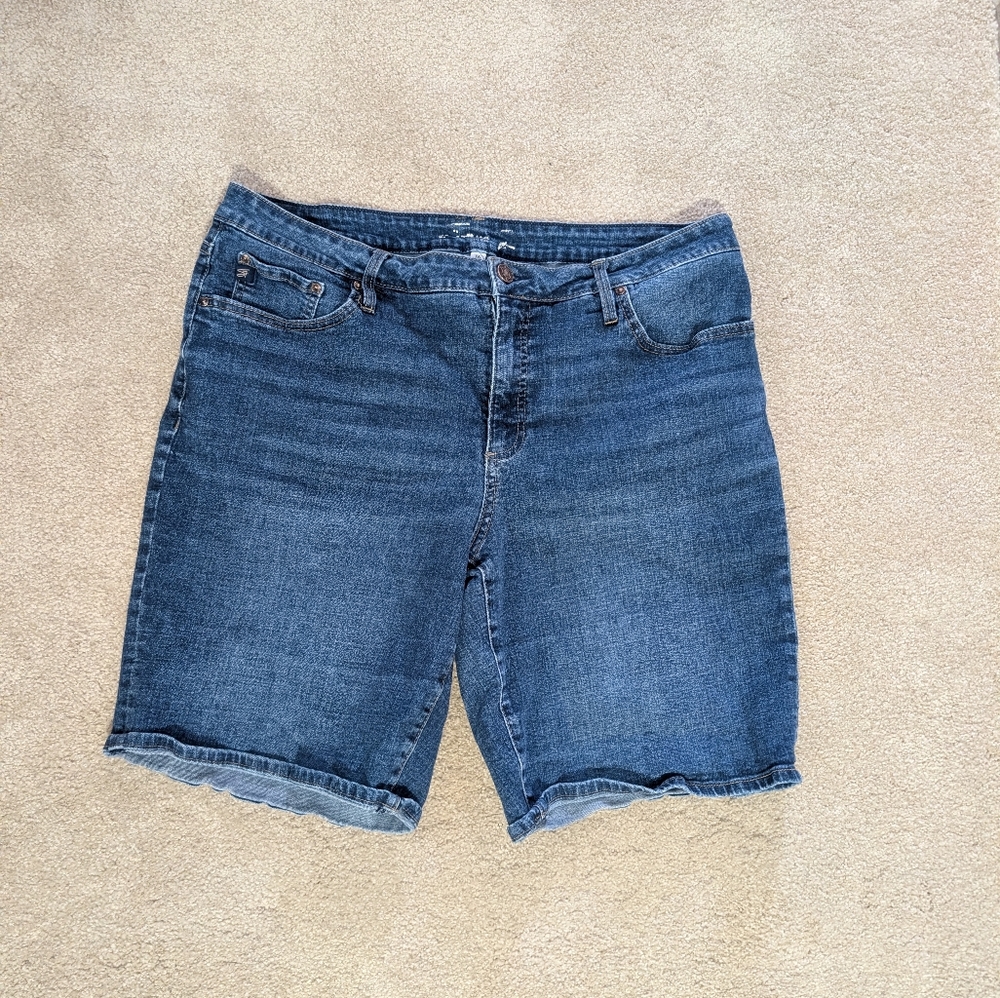 Seven Blue Denim Shorts Sz. 16